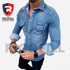 Men's Denim Shirt